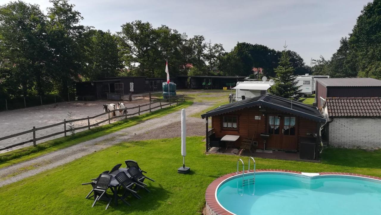 Ferienhof Welsch Wohnung 2 Grossefehn ภายนอก รูปภาพ