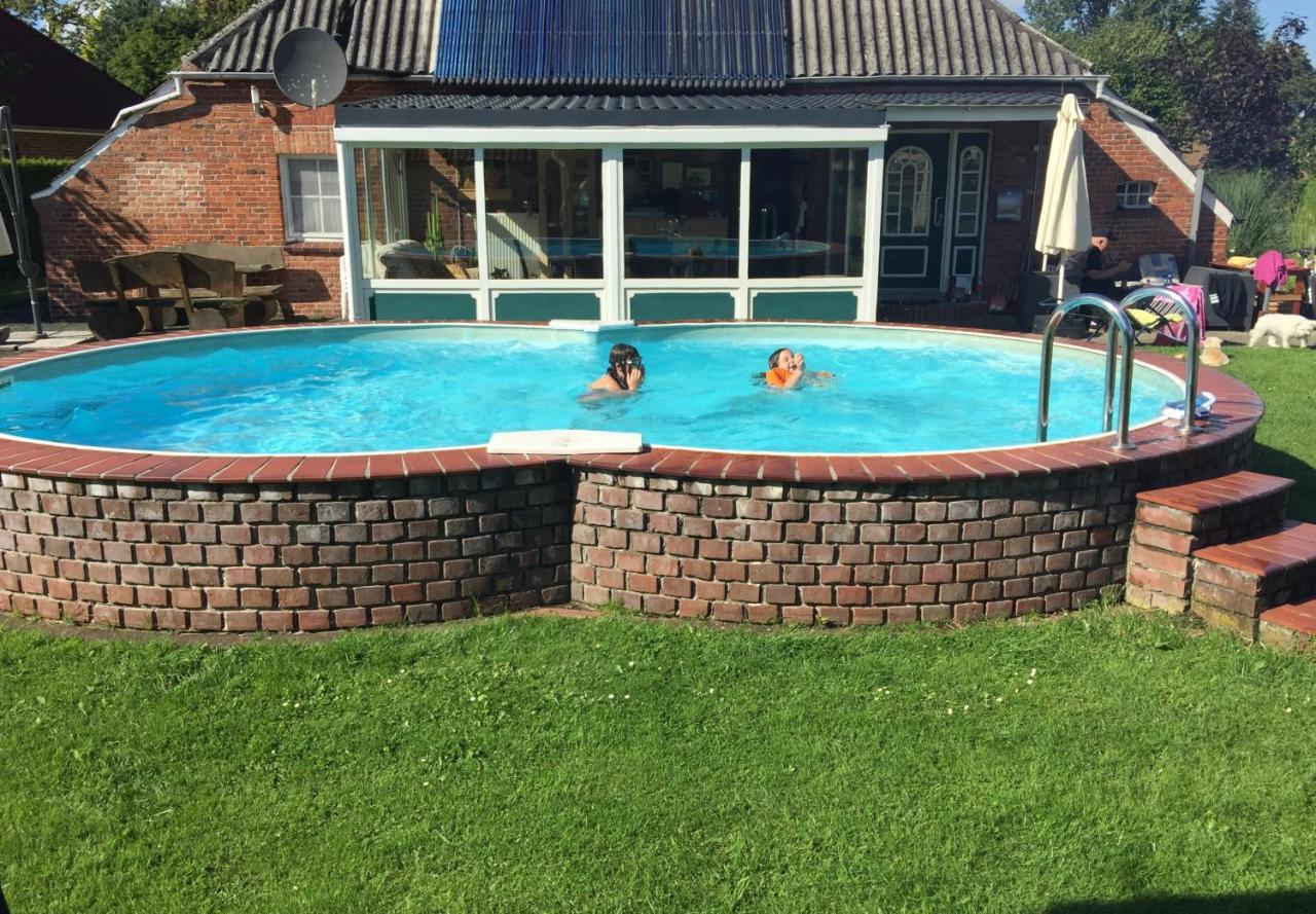 Ferienhof Welsch Wohnung 2 Grossefehn ภายนอก รูปภาพ